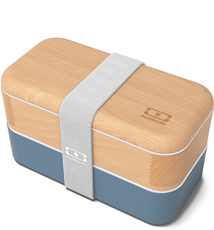 Mb Original Wood / Denim - Lunchbox (532x532), Png Download