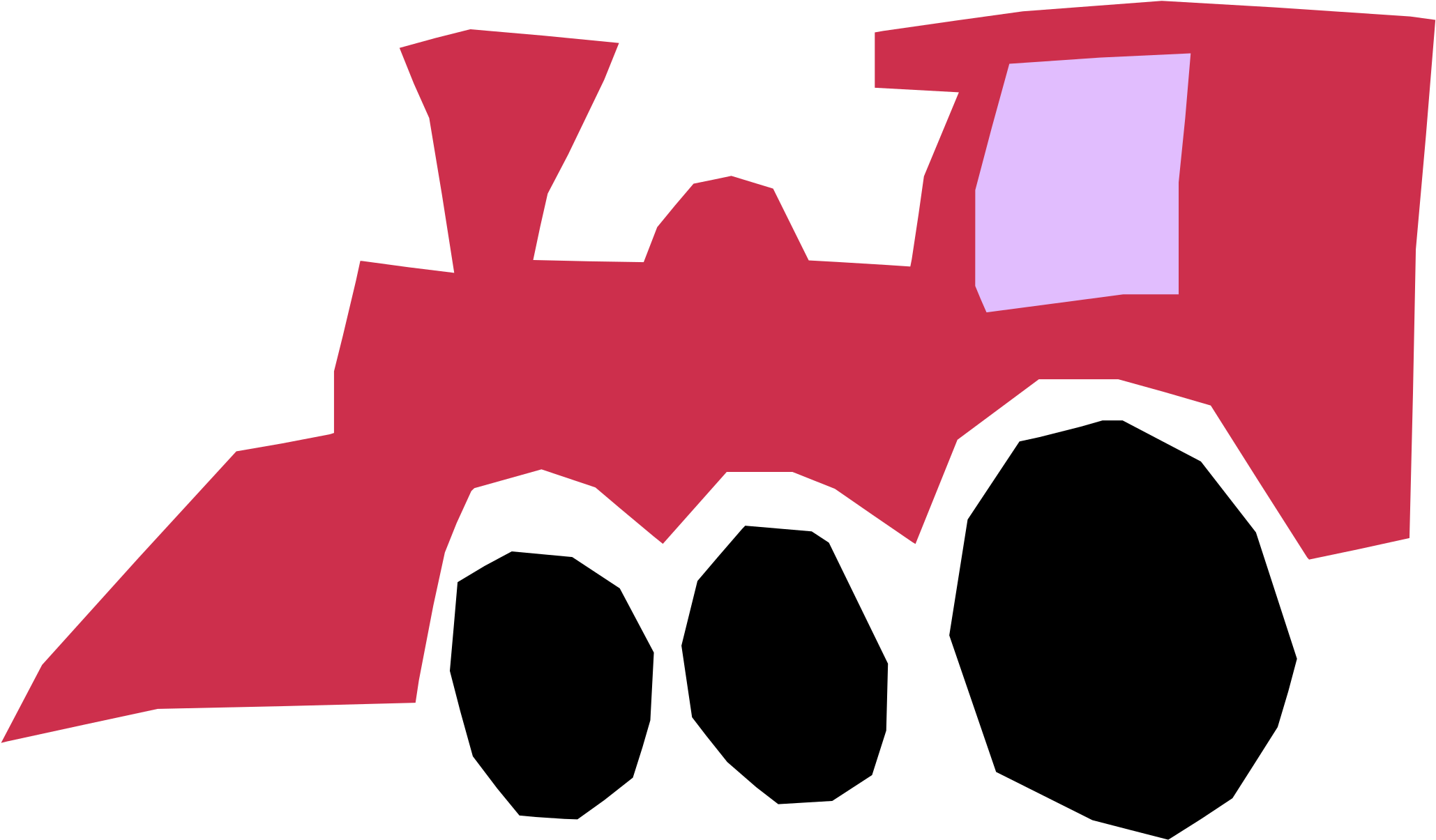 Train Clipart Local Train - Clip Art Train Sign (2400x1510), Png Download