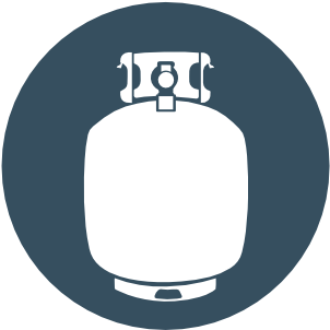 Propane-icon - Illinois (372x372), Png Download