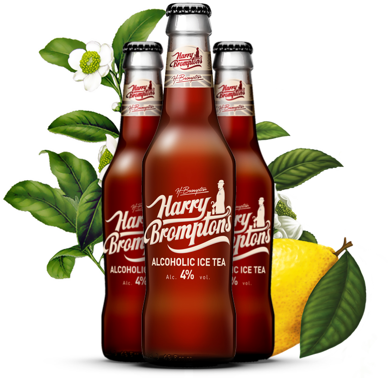 Harry Brompton's London Ice Tea - Harry Bromptons Alcoholic Ice Tea (796x774), Png Download