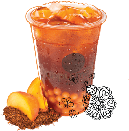Tea Base - Bubble Ice Tea (500x609), Png Download