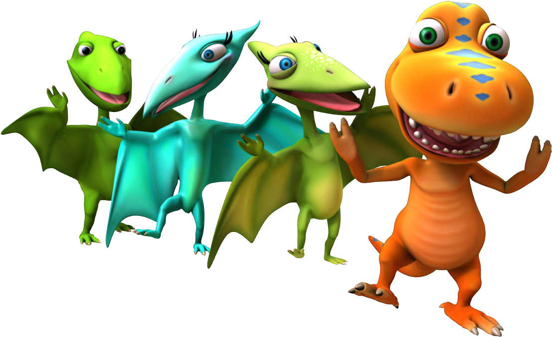 Dinosaur Train Clipart Graphic Transparent Download - Dinosaur Train Png (1109x685), Png Download