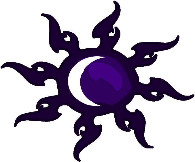 Darkness Icon (677x561), Png Download