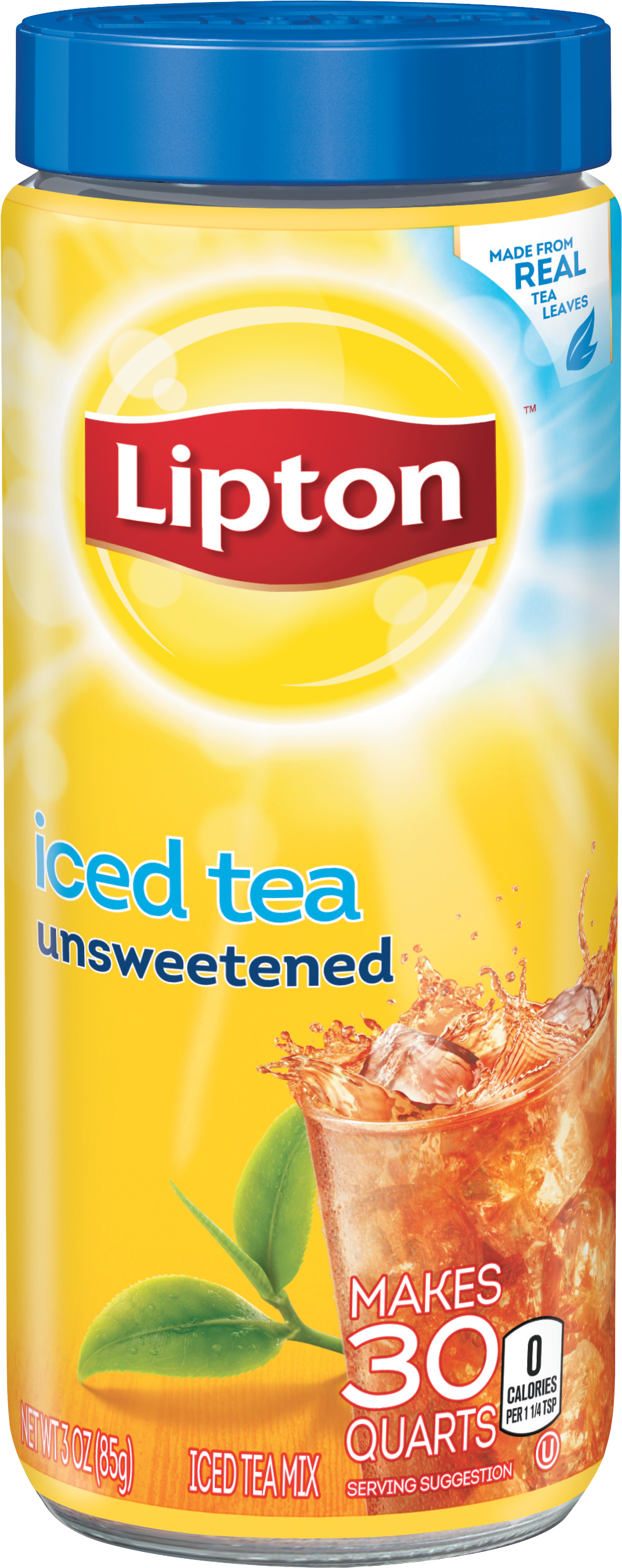 Lipton Iced Tea Unsweetened (5000x5000), Png Download