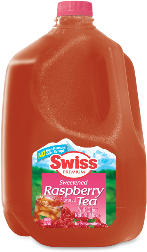 Swiss Raspberry Iced Tea - Drinks Iced Tea Bottles Raspberry (547x900), Png Download