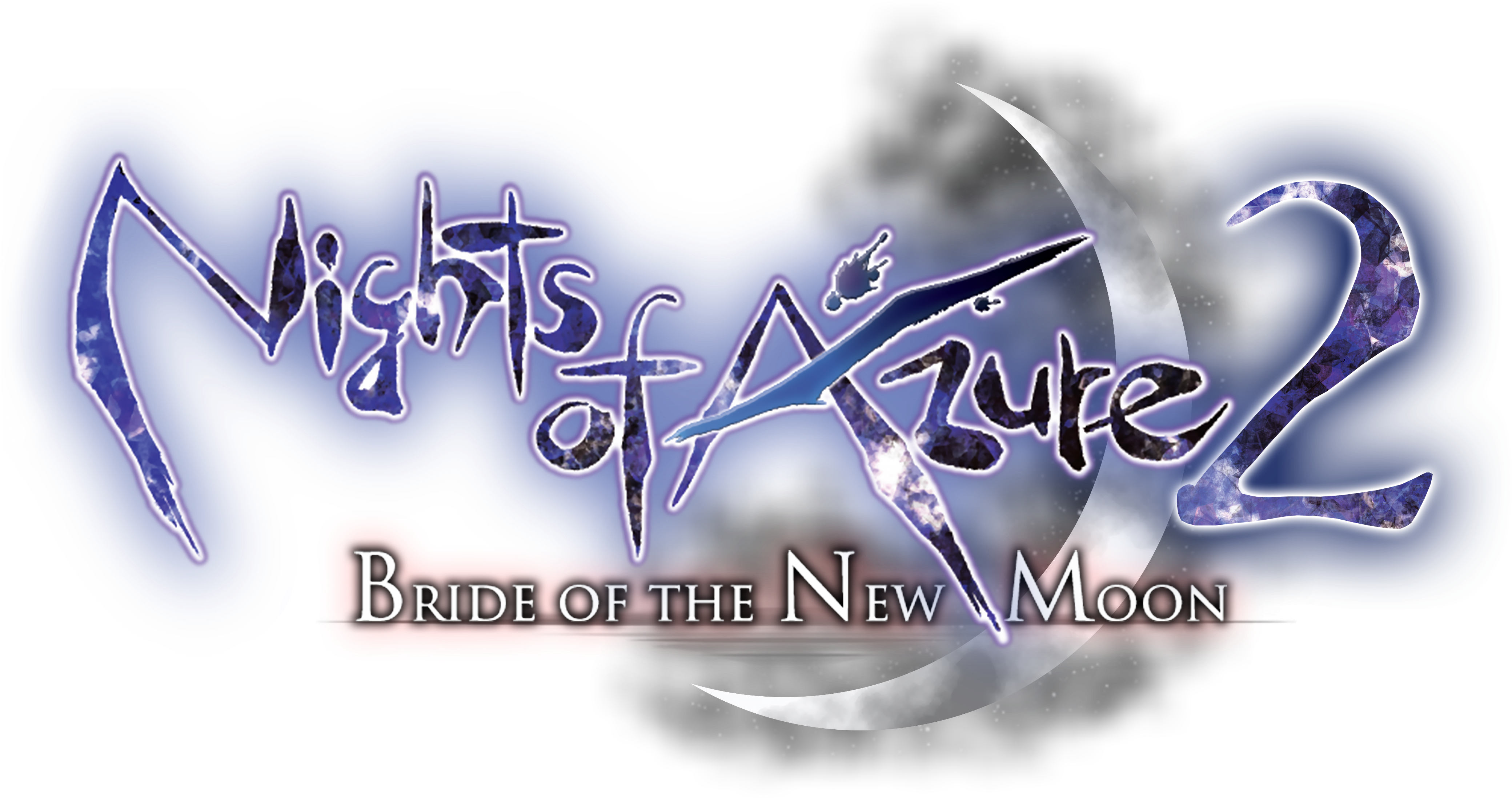 Nights Of Azure - Nights Of Azure 2: Bride Of The New Moon - Nintendo (4850x2625), Png Download