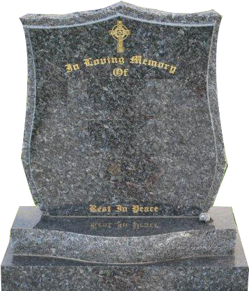 Handcrafted Memorials & Headstones - Headstone (401x600), Png Download