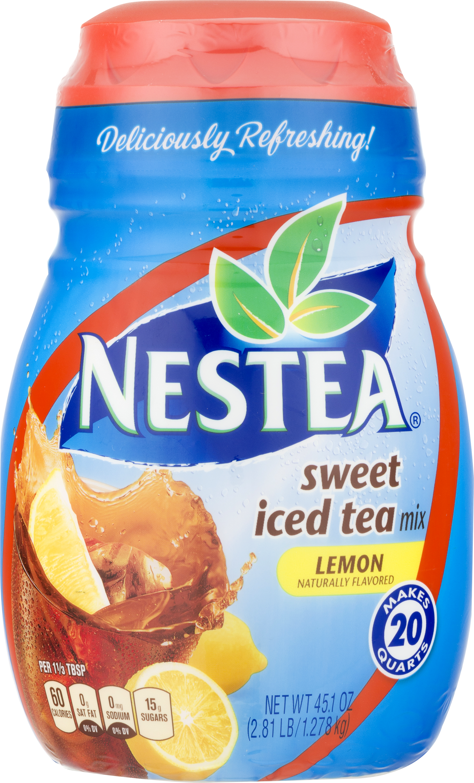 Nestea Ice Tea Powder (1513x2500), Png Download