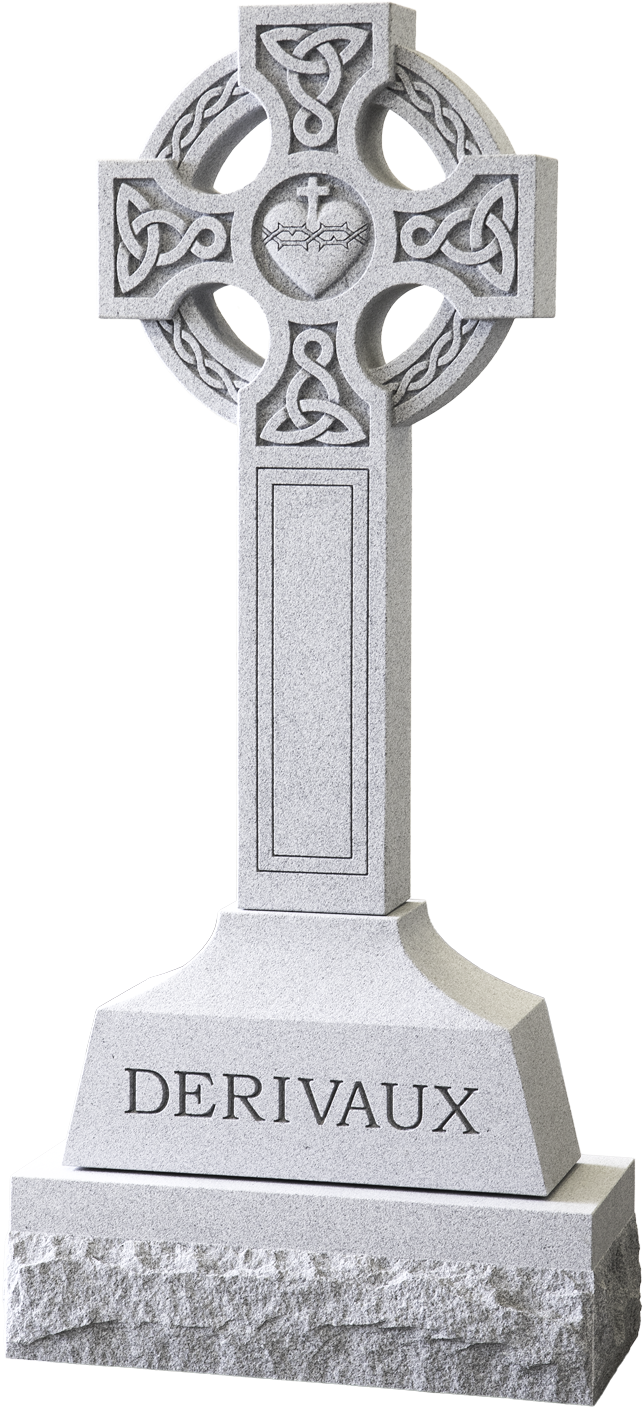 Huntsville, Al - Celtic Cross Monument Designs (753x1460), Png Download