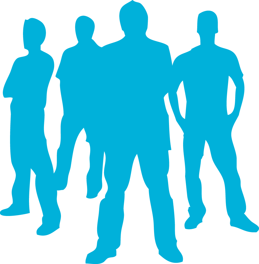 Png Band Silhouette Band Silhouette Png - Boy Band Silhouette Png (901x918), Png Download