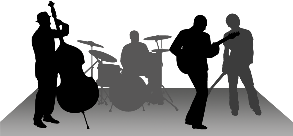 Music Band Png Playing In The - Drummers 12"x 18" Plastic Parking Novelty Sign (1000x479), Png Download