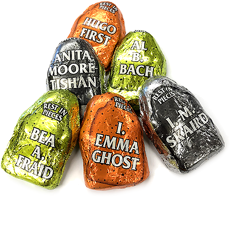 Palmer Gravestone Greetings Halloween Chocolates - Chocolates Halloween (500x500), Png Download