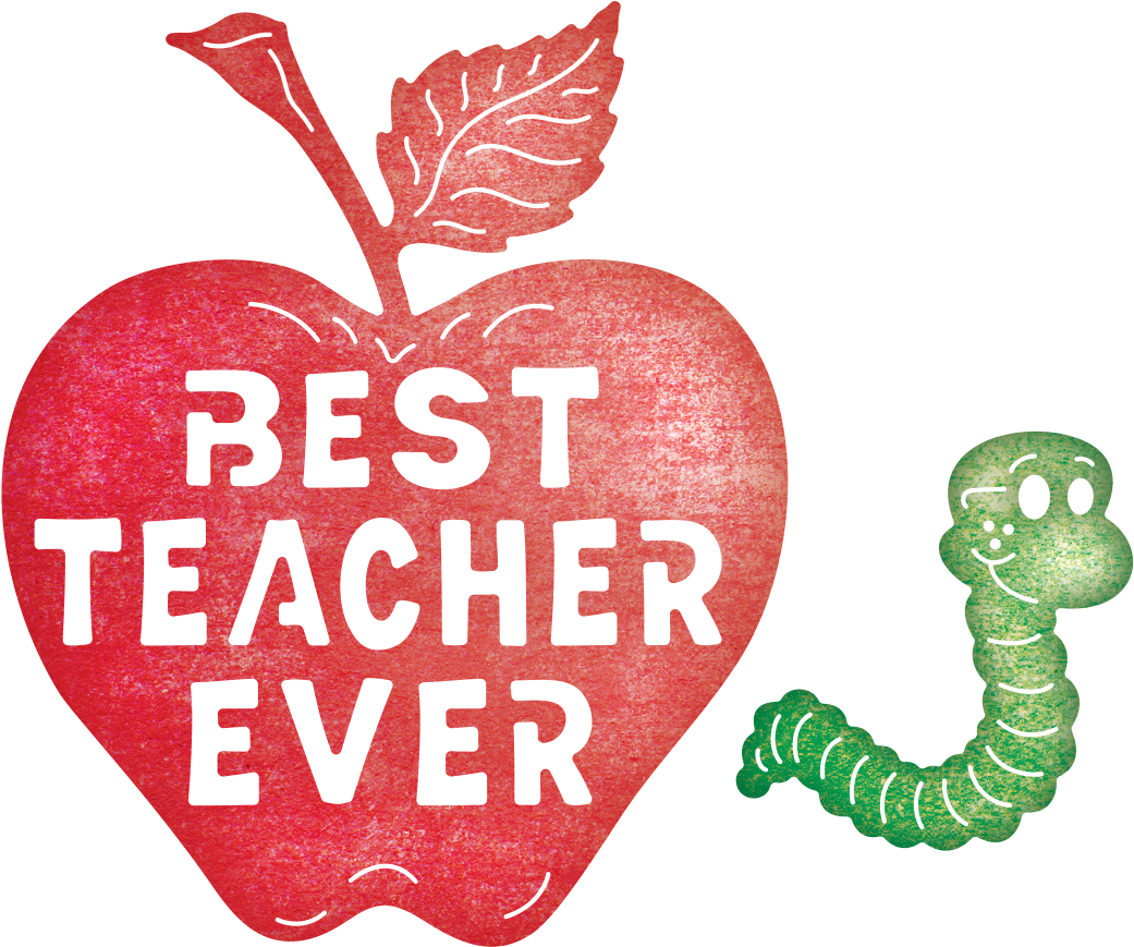 Best Teacher Png Svg Black And White Stock - Best Teacher Ever Png (1040x1040), Png Download