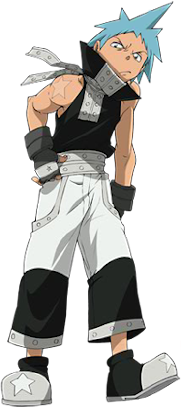 Black Star - Blackstar Soul Eater (432x847), Png Download