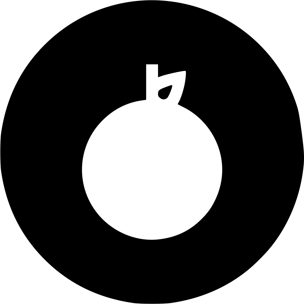 Fruit Apple Training Teacher Diet Nutrition Comments - Notification Bell Icon White (981x982), Png Download