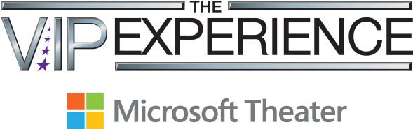 Mt Vip Experience Horiz Web - Microsoft Theatre Png (600x210), Png Download
