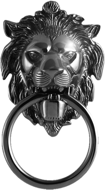 Lion Head Door Knocker Png (1280x700), Png Download