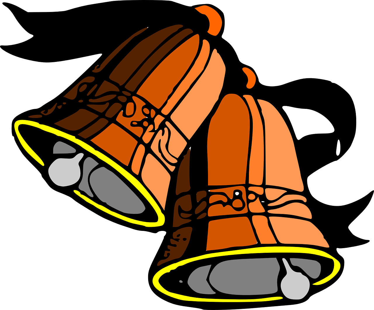 Wedding, Bells, Jingle, Wedding, Church - Bells Clip Art (1280x1062), Png Download