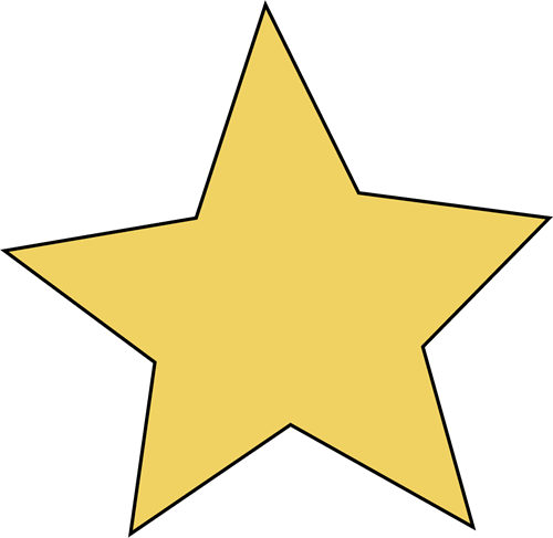 Clip Arts Related To - Star Clipart Transparent Background (500x487), Png Download