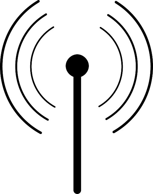 Tower, Sign, Access, Point, Router, Internet, Icon - Radio Antenna Clip Art (506x640), Png Download