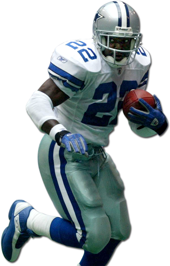 Dallas Cowboys - Emmitt Smith Fantasy Football Names (600x918), Png Download