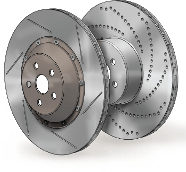 Break Rotors - Toyota Racing Development (374x345), Png Download