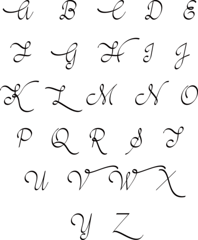 Letters - Wedding Bells - Ladybugvinyls - Writing (397x480), Png Download