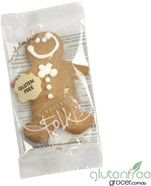 Gingerbread Man - 30g - Gingerbread Folk I'm Gluten Free Gingerbread Men 24x30g (650x650), Png Download