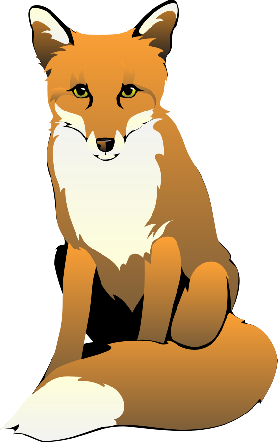 Fox Clipart Chibi - Fox Clip Art Png (567x900), Png Download