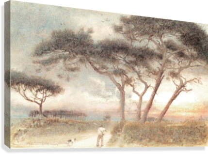 Man Goeth Forth To His Labour Until The Evening Canvas - Art (429x318), Png Download