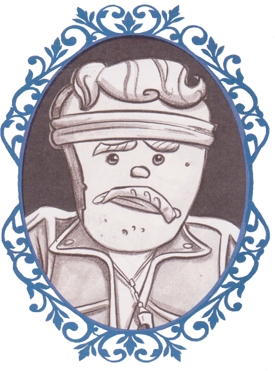 Coach Gingerbreadman Book Art - Gingerbread Man (964x1264), Png Download