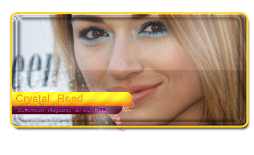 Crystal Reed»appearances 2012»seventeen Magazine At - Girl (500x305), Png Download