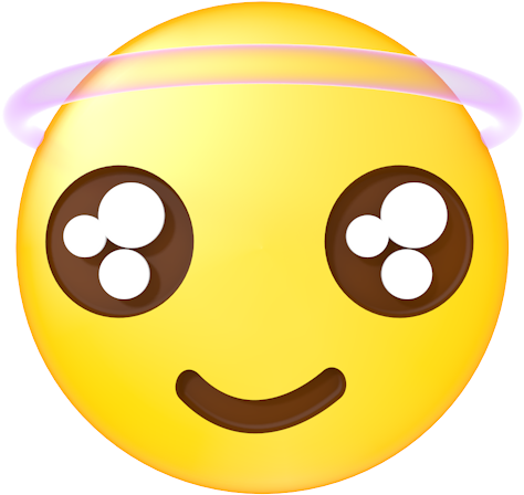 Emoji Illustration / Free - Emoticon (500x500), Png Download