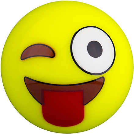 Grays Hockey Emoji Winking Eye - Grays Emoji Hockey Ball (450x450), Png Download