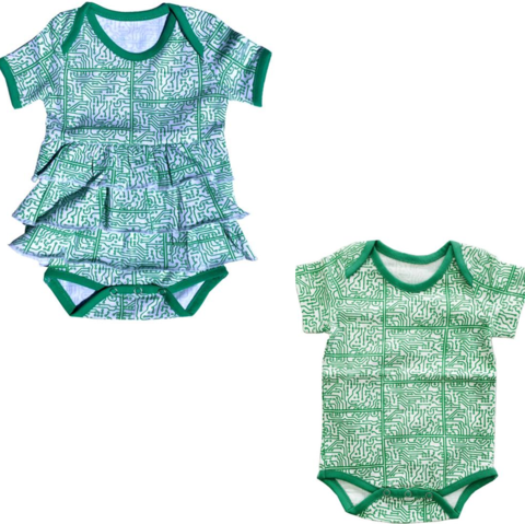 Circuit Board Baby Bodysuit - Clothing (480x479), Png Download