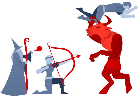 Minotaur (550x420), Png Download