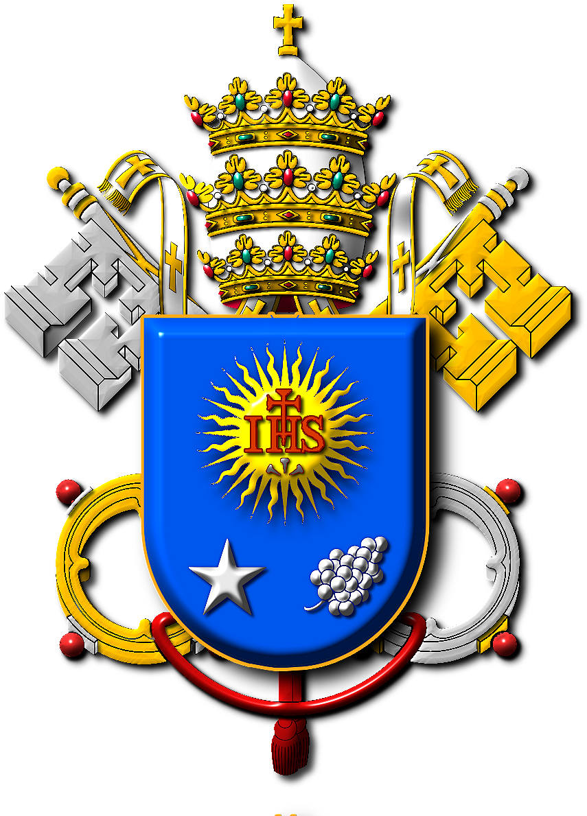 It Is Not My Place Or Even My Responsibility To Criticize - Pope Francis Coat Of Arms Png (1304x1230), Png Download