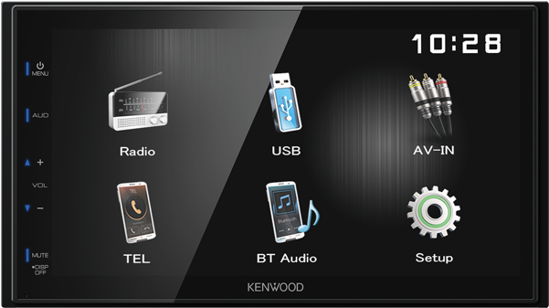 Dmx110bt - Kenwood Dmx 110bt (600x410), Png Download