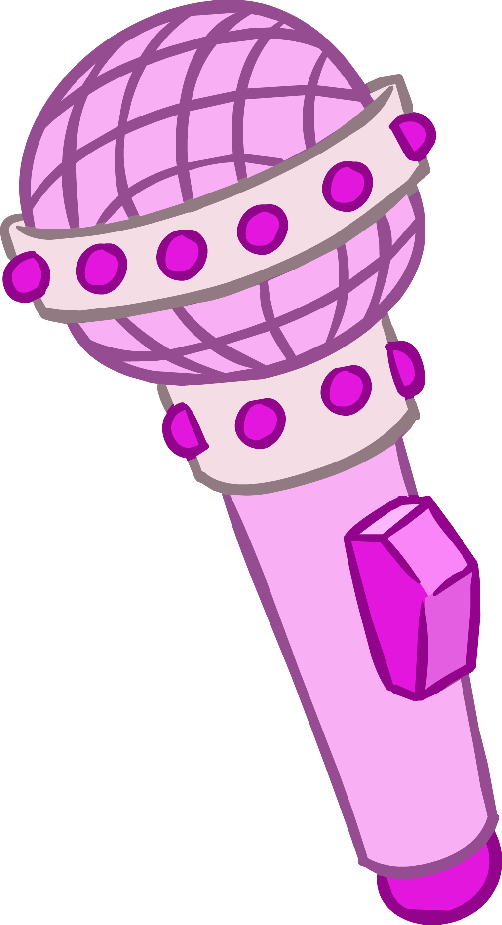 Pink Microphone Icon - Pink Microphone Clip Art (1017x1874), Png Download