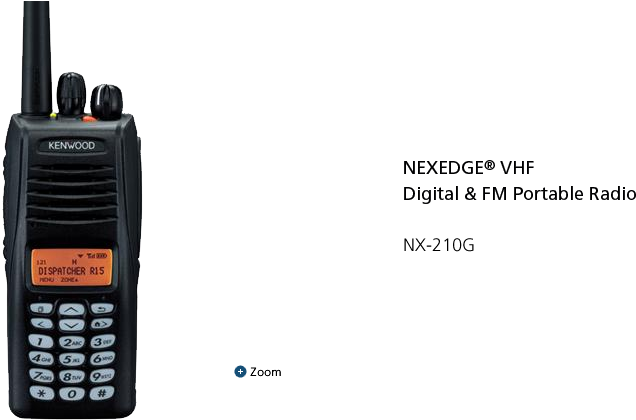 Nexedge® 800mhz Digital & Fm Portable Radios Nx-210g - Kenwood Nx 420 K3 (900x432), Png Download
