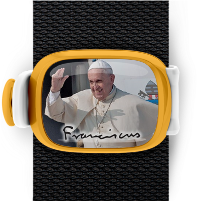 Pope Francis Stwrap - Belt (550x400), Png Download