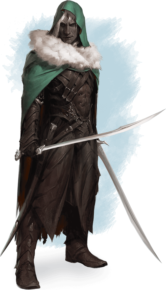 “i Have Never Imagined Such Beauty Existed,” Goldmoon - Drow Drizzt (573x1000), Png Download