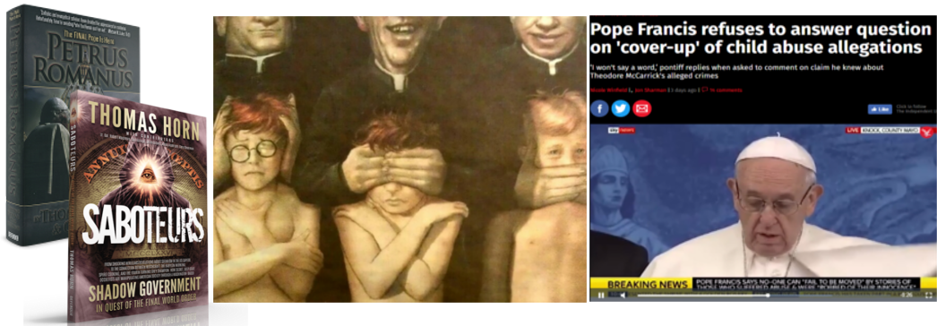 In A Stunning And Beautiful Letter, Thousands Of Catholic - Saboteurs By Thomas Horn 9780999189429 (paperback) (1046x364), Png Download