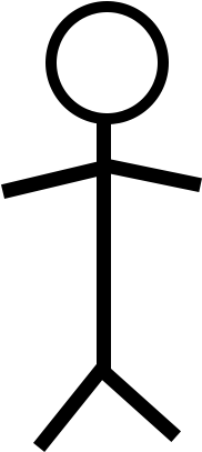 Stick Figure Png - Stick Figure Png Transparent (472x472), Png Download