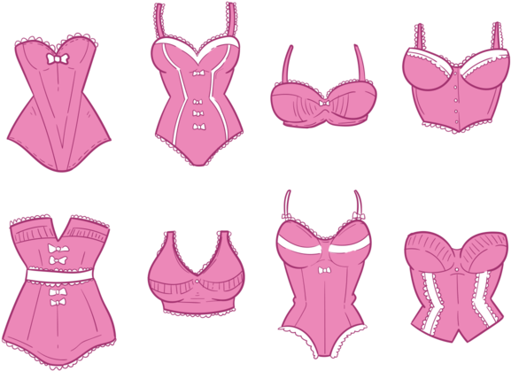 Transparent Nightgowns Download - Undergarment (700x490), Png Download