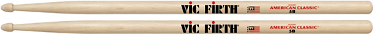 Vic Firth American Classic Hickory Drumsticks Wood - Vic Firth 5b American Classic Hickory (543x519), Png Download