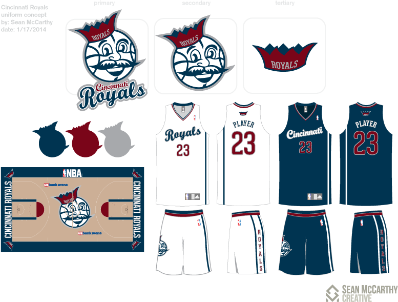 Royals-final Zps2350afaf - Cincinnati Royals Rebrand (792x612), Png Download