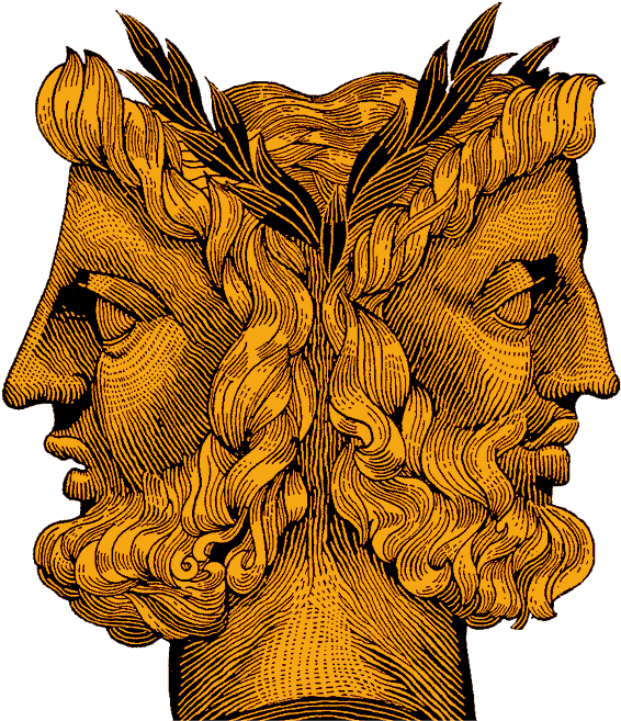 To Be The Leader, As Pope Francis Is, To Be The Undisputed - Janus God (600x667), Png Download