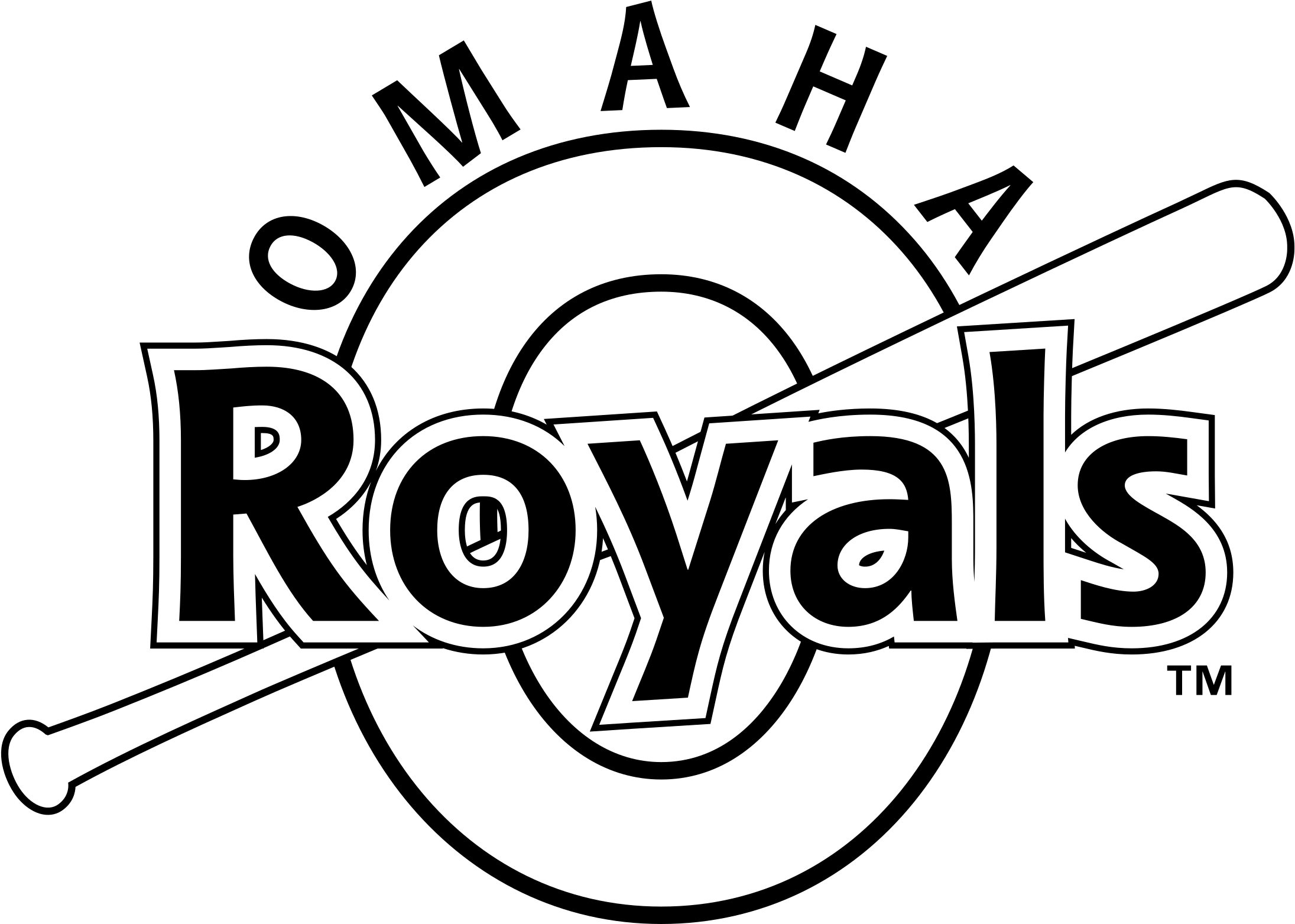 Omaha Royals Logo Png Transparent - Omaha (2400x2400), Png Download