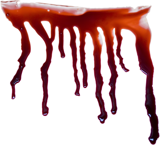 Png Sang Realistic Dripping Blood Png - Blood Png Hd (600x544), Png Download